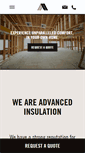 Mobile Screenshot of advanced-insulation.ca